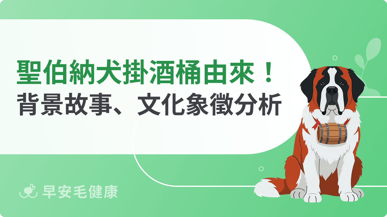 聖伯納犬掛酒桶的形象怎麼來？背景故事、文化象徵報你知！